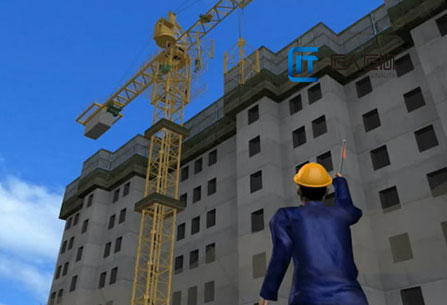 建设施工事故3D动画